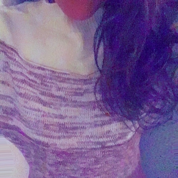 Brown white sweater Sz medium/large new w/out tags - Picture 2 of 5